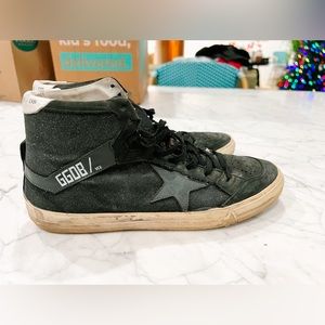 Golden Goose 2.12 High Top Black size 11 or 41 IT